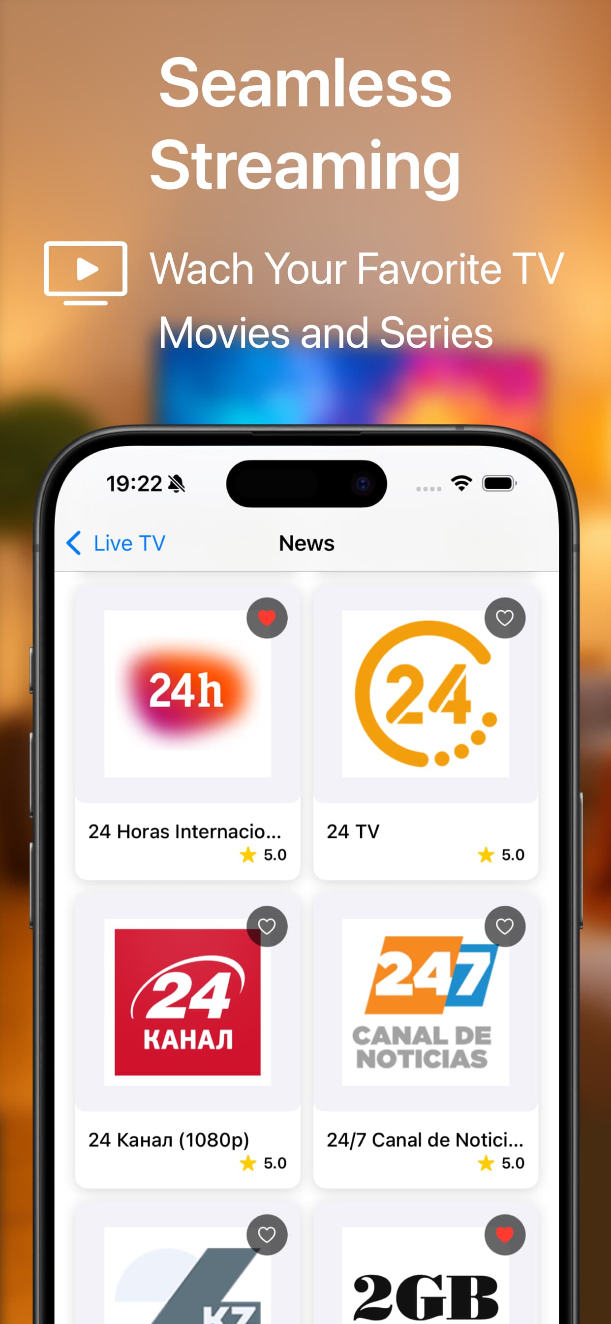 IPTV Smarters Pro Alternative App Screenshot